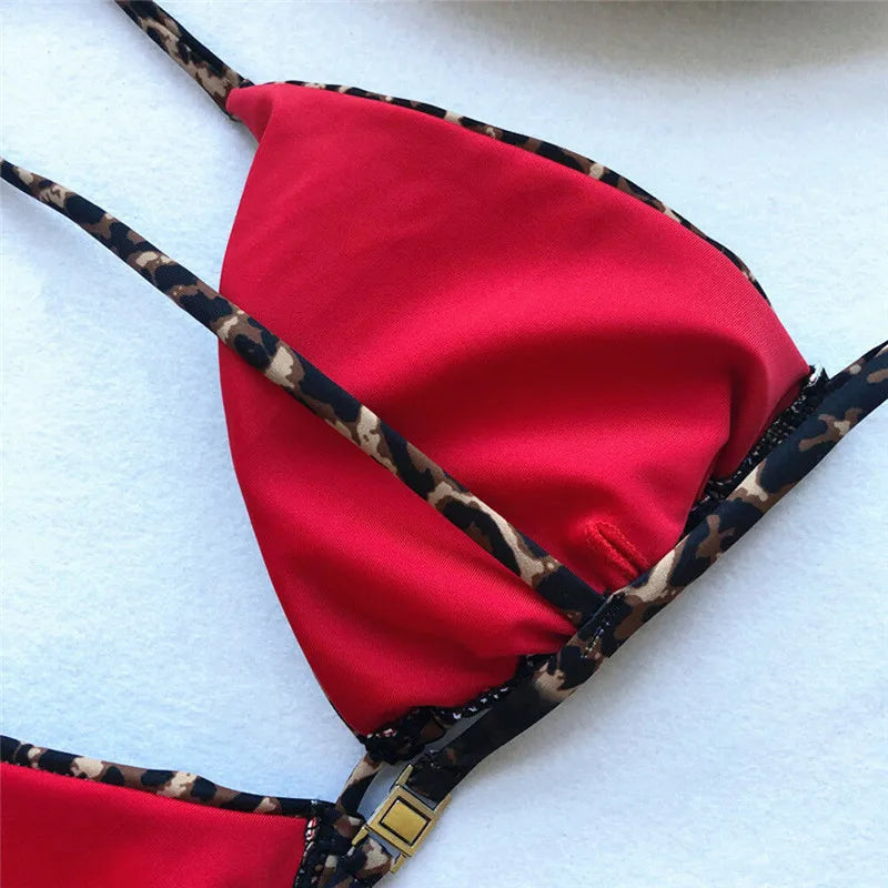 Silje | Bikini-Set - Leopard für wilde und stilvolle Strandtage