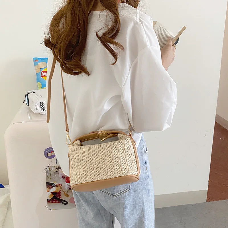 Rosalia | Geflochtene Beuteltasche mit Stil