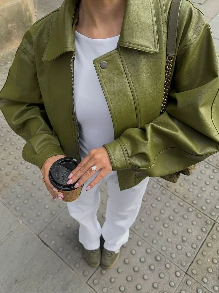 Vicky Bomberjacke mit elastischen Bündchen und Innenfutter
