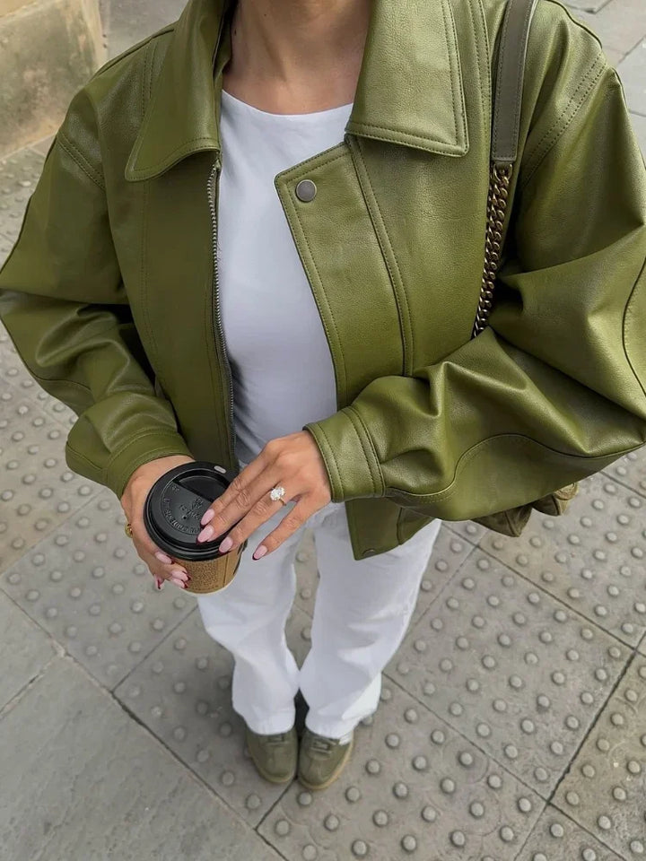 Vicky Bomberjacke mit elastischen Bündchen und Innenfutter