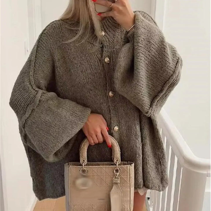 Amelie | Strickjacke aus Wolle mit bequemer Passform