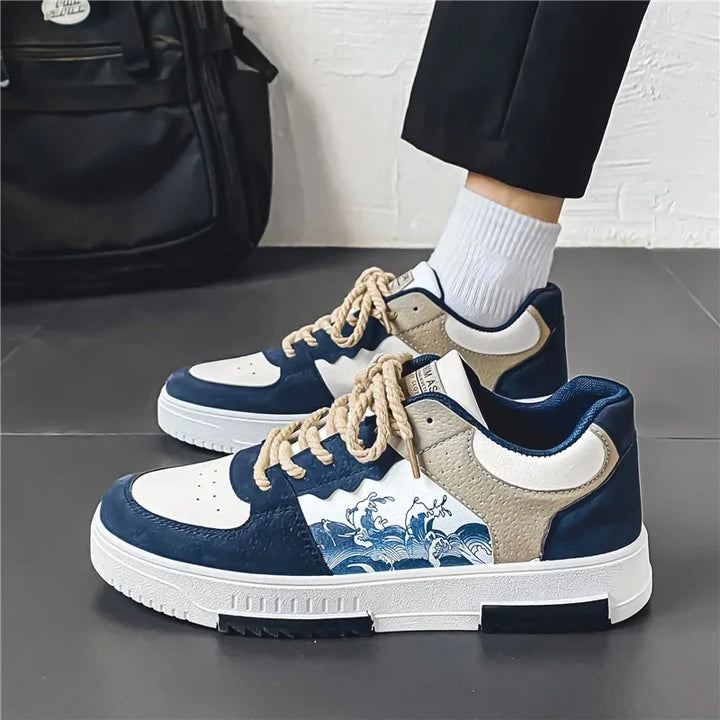 Anders | Atmungsaktive Turnschuhe mit Schnürsenkeln