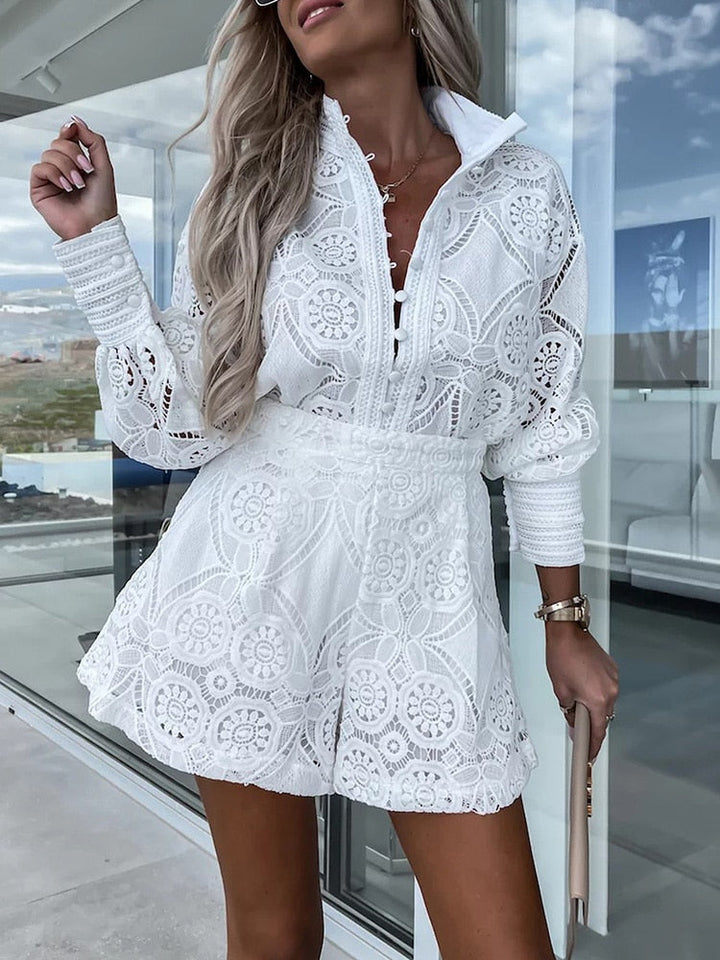 Erica | Eleganter Overall für Sommer, Freizeit & Büro