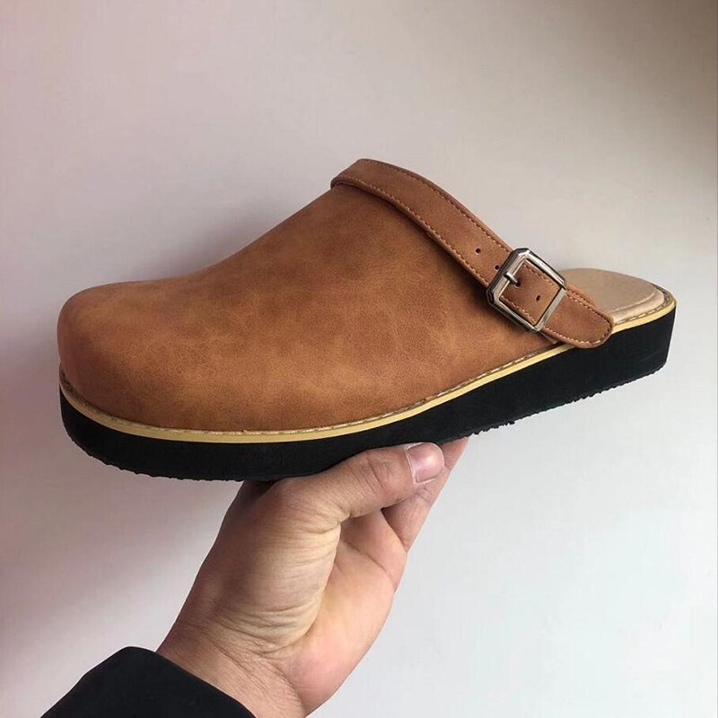 Jakob | Vintage-Sandalen zum Hineinschlüpfen