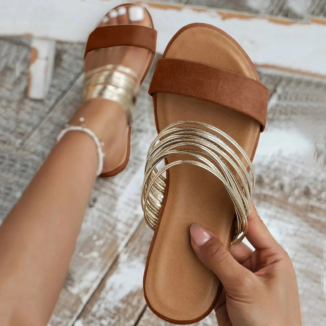 Marie | Trendige Sandalen Golden Oasis Damen