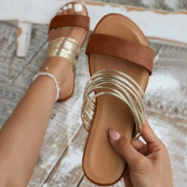 Marie | Trendige Sandalen Golden Oasis Damen