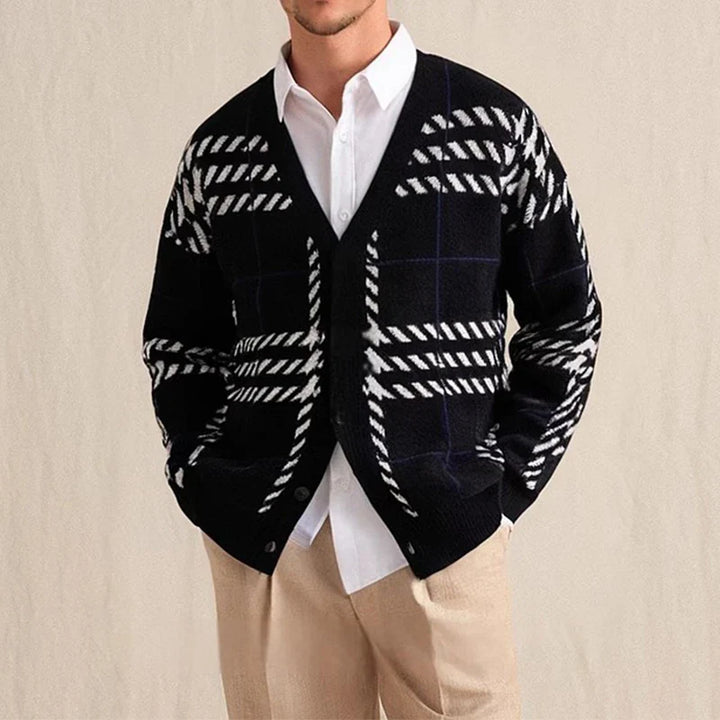Federico Alessandro | Strickjacke mit Musterdesign