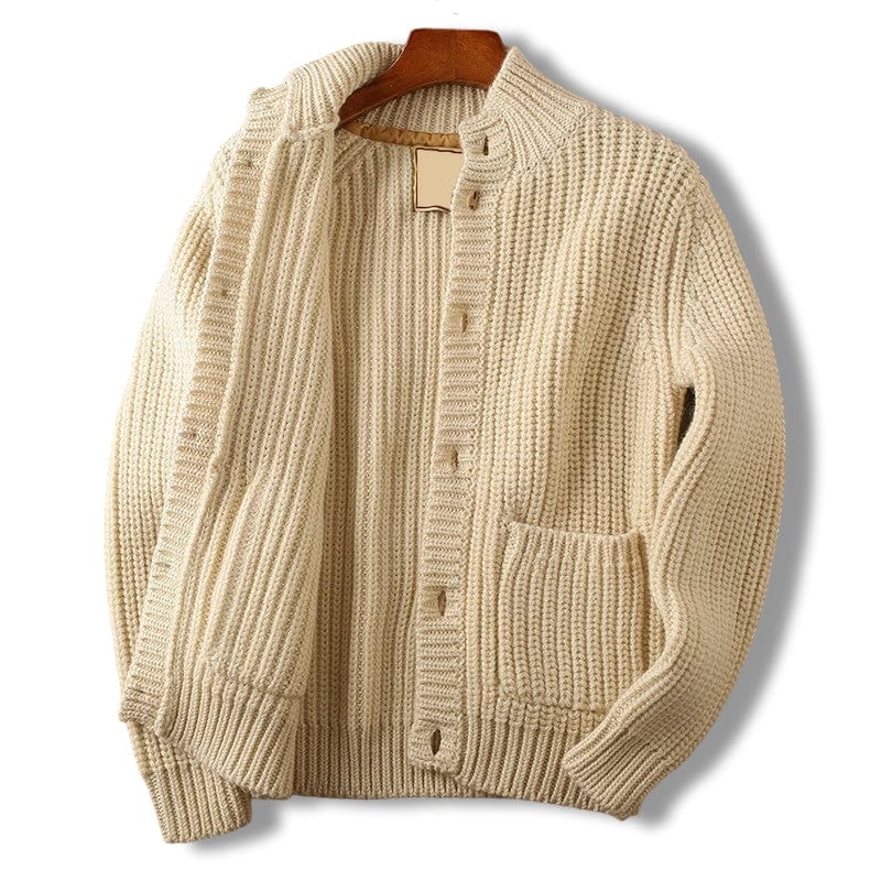 Mason | Zeitlose Strickjacke mit Reißverschluss