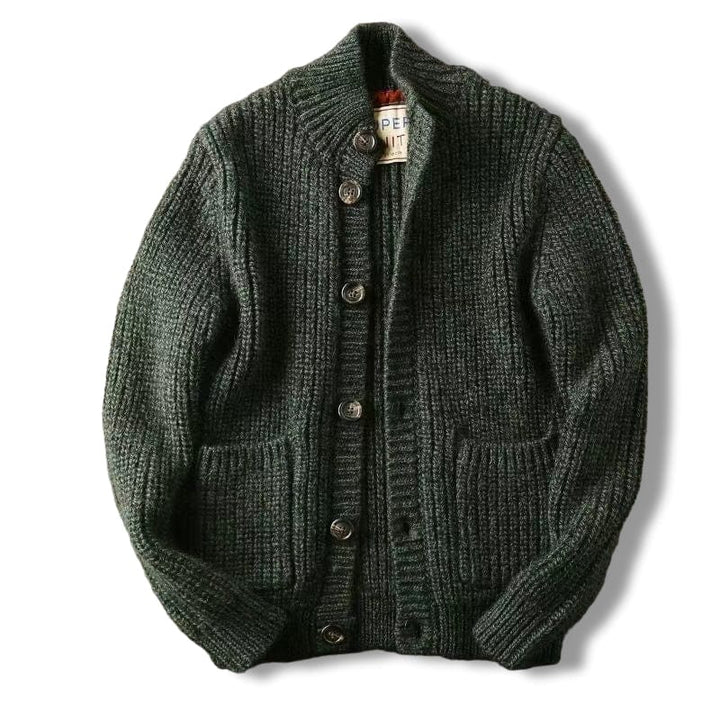 Mason | Zeitlose Strickjacke mit Reißverschluss