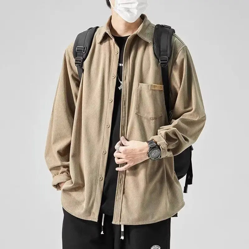 Cordshirt | Langärmliges Freizeithemd für jeden Tag