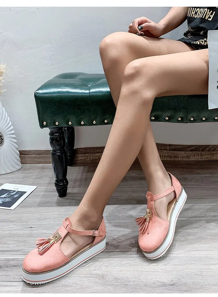 Mina | Sunshine Sandalen mit Quasten für sonnige Urlaubstage