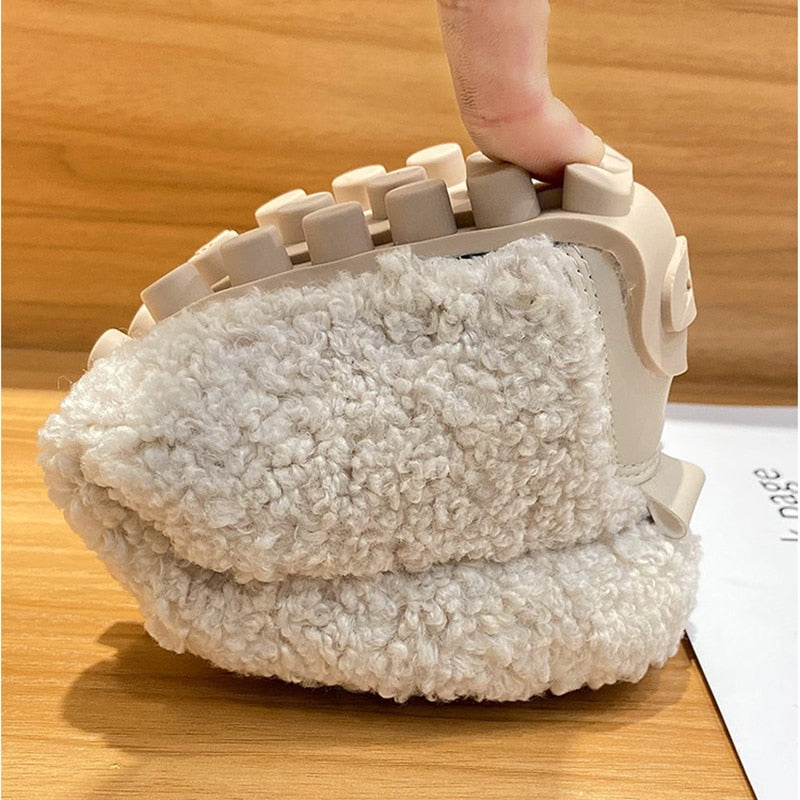 Mara | Plüsch Hausschuhe Schuhe mit süßem Design
