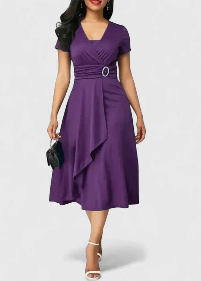 Sophie | Klassisches Midi-Kleid mit Stil & Komfort