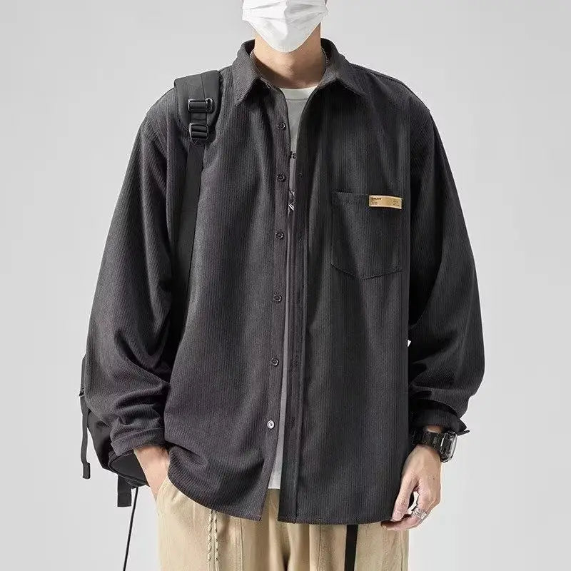 Cordshirt | Langärmliges Freizeithemd für jeden Tag