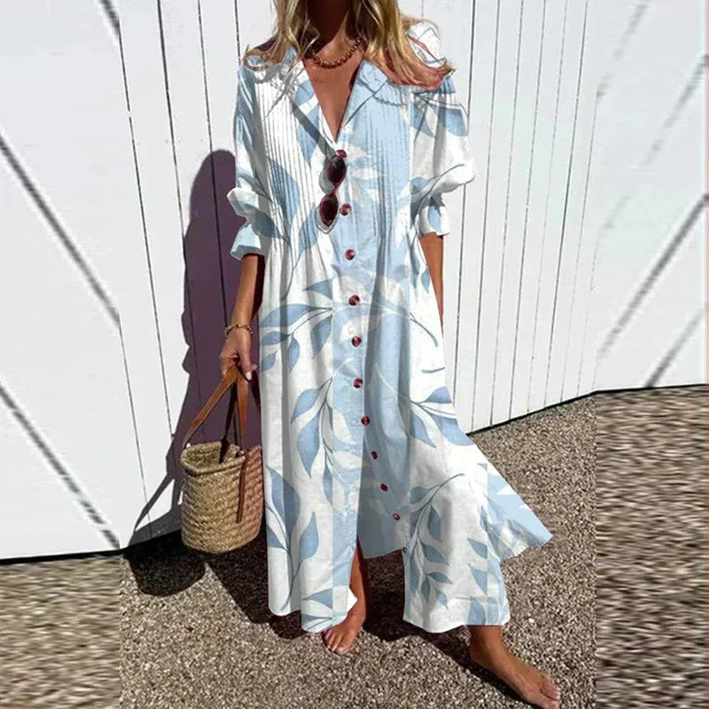 FloraLuxe | Luftiges und elegantes Sommerkleid für stilvolle Damen