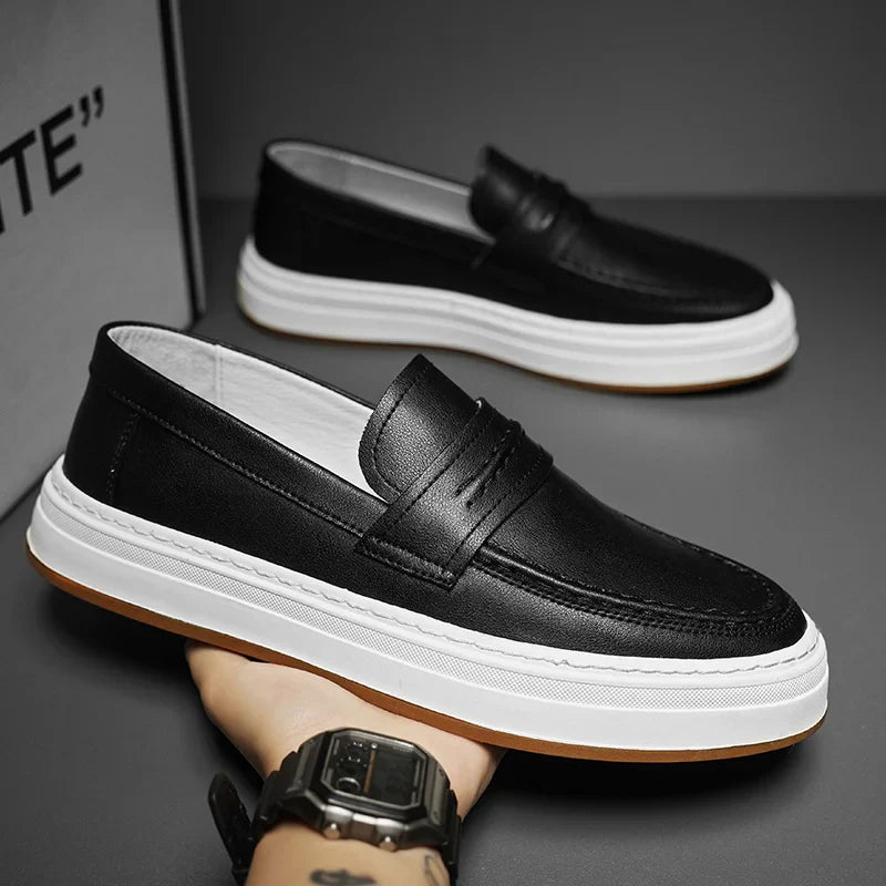 Heritage Mokassin Loafers aus Leder