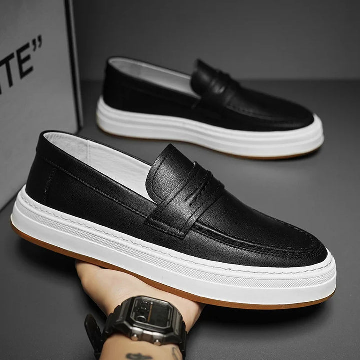 Heritage Mokassin Loafers aus Leder