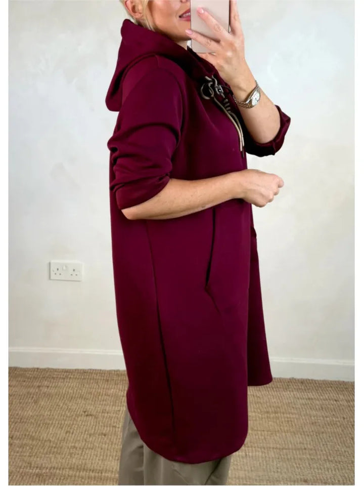 Emma | Kapuzenkleid in A-Linie für junge Mädchen