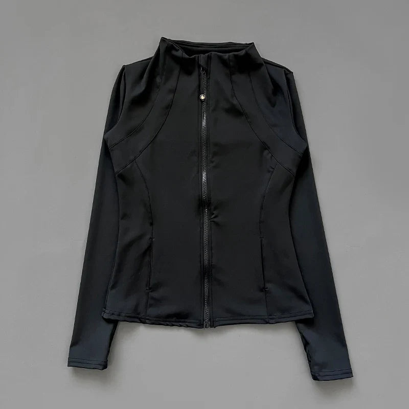 Maelis | Fitnessjacke für Frauen mit Reißverschluss