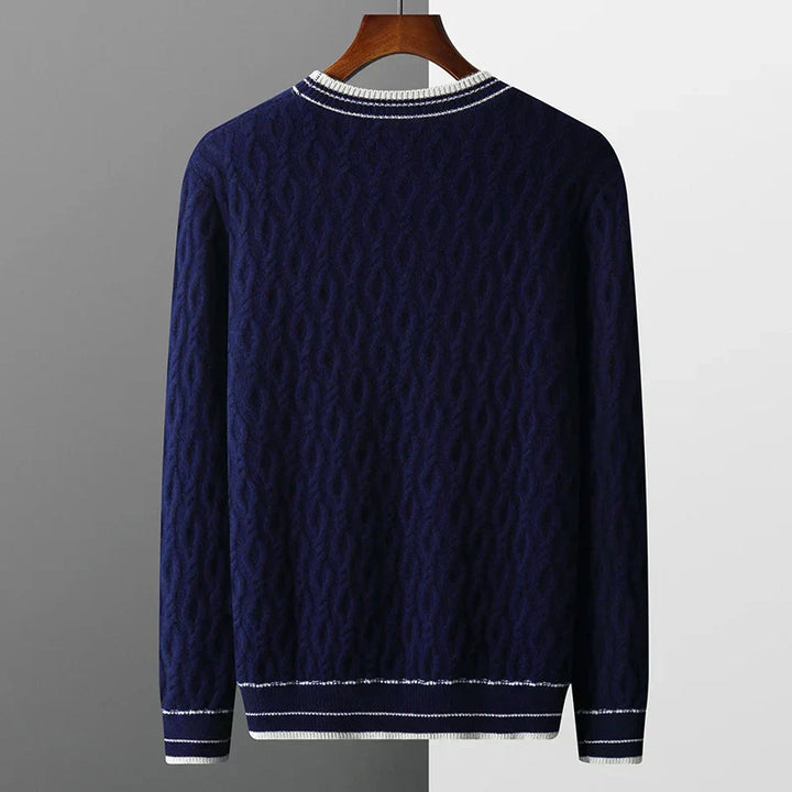 David | Stilvoller Herren Kaschmirpullover warm