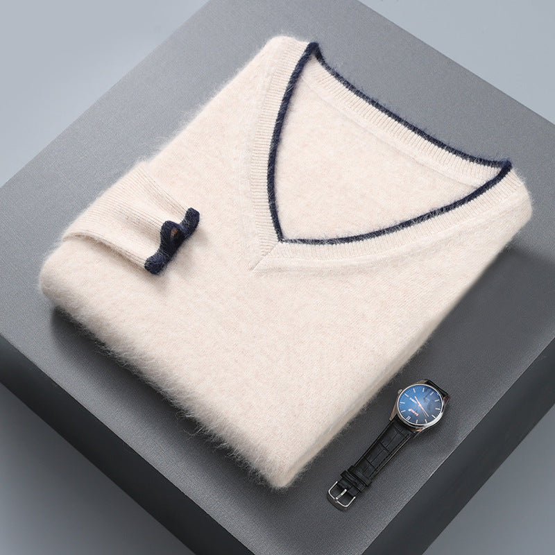 Herno | Warmer Kaschmirpullover mit Nerzanteil
