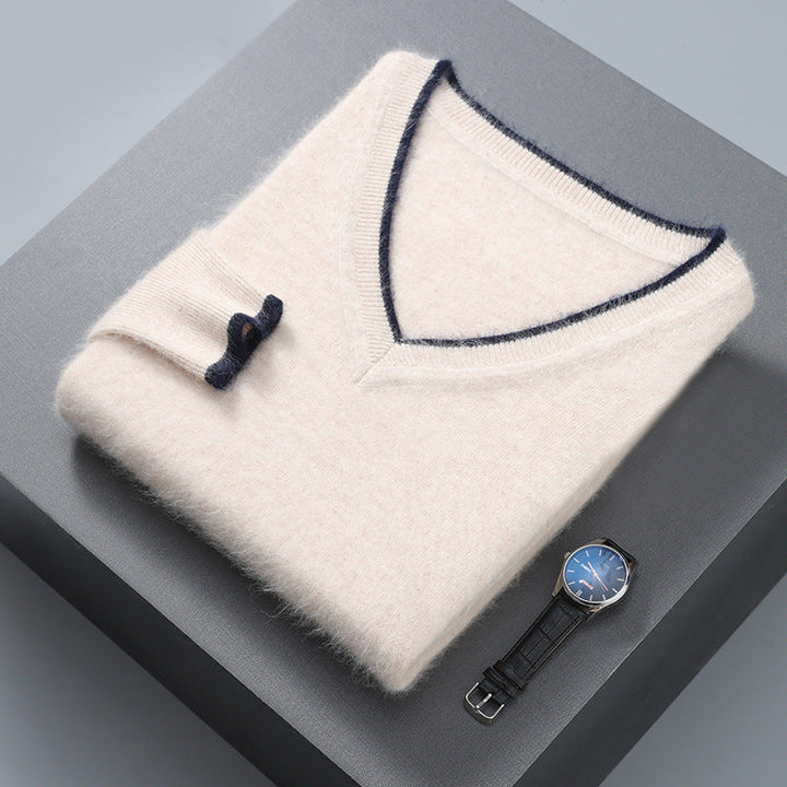 Herno | Warmer Kaschmirpullover mit Nerzanteil