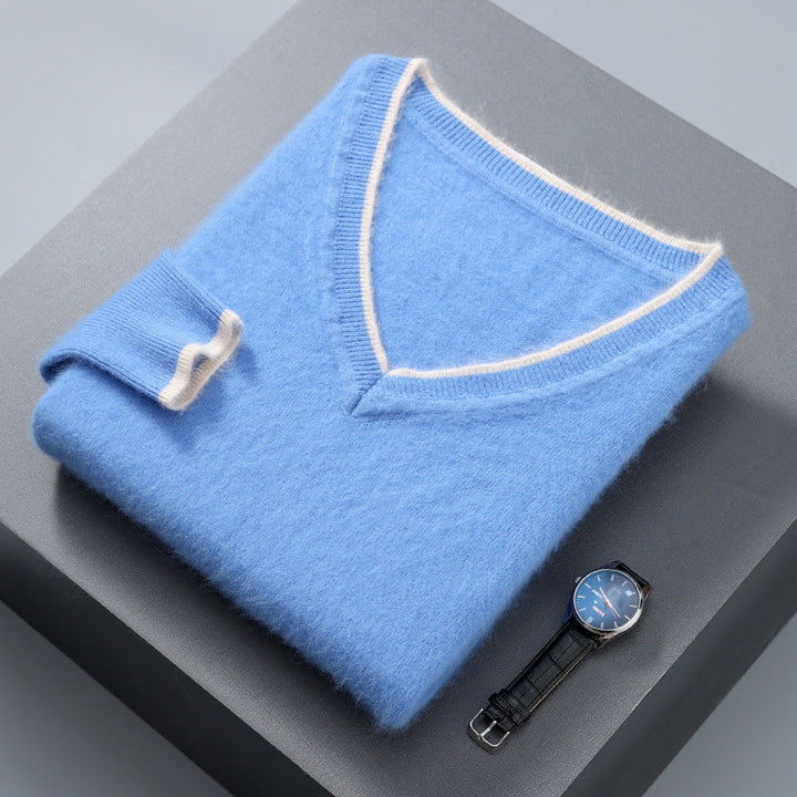 Herno | Warmer Kaschmirpullover mit Nerzanteil
