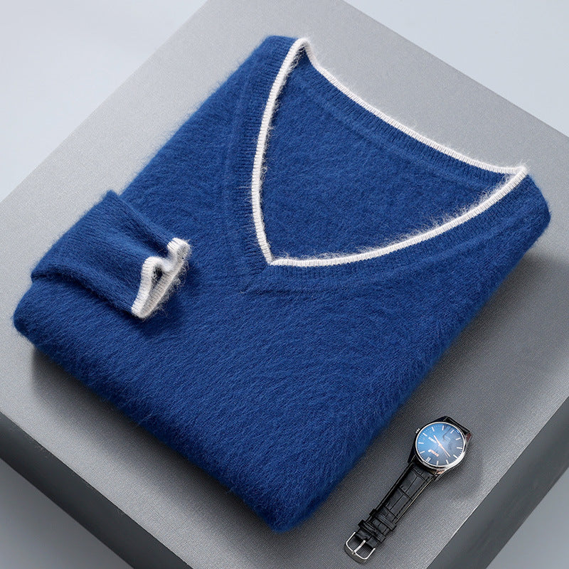 Herno | Warmer Kaschmirpullover mit Nerzanteil