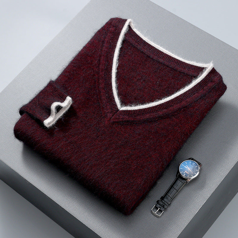 Herno | Warmer Kaschmirpullover mit Nerzanteil