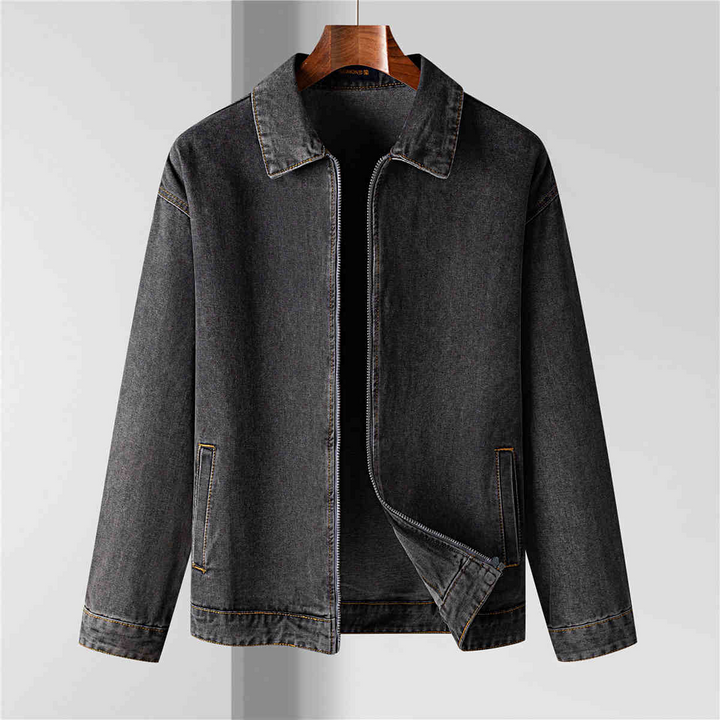 Maverick | Robuste Denim-Jacke im Vintage-Stil