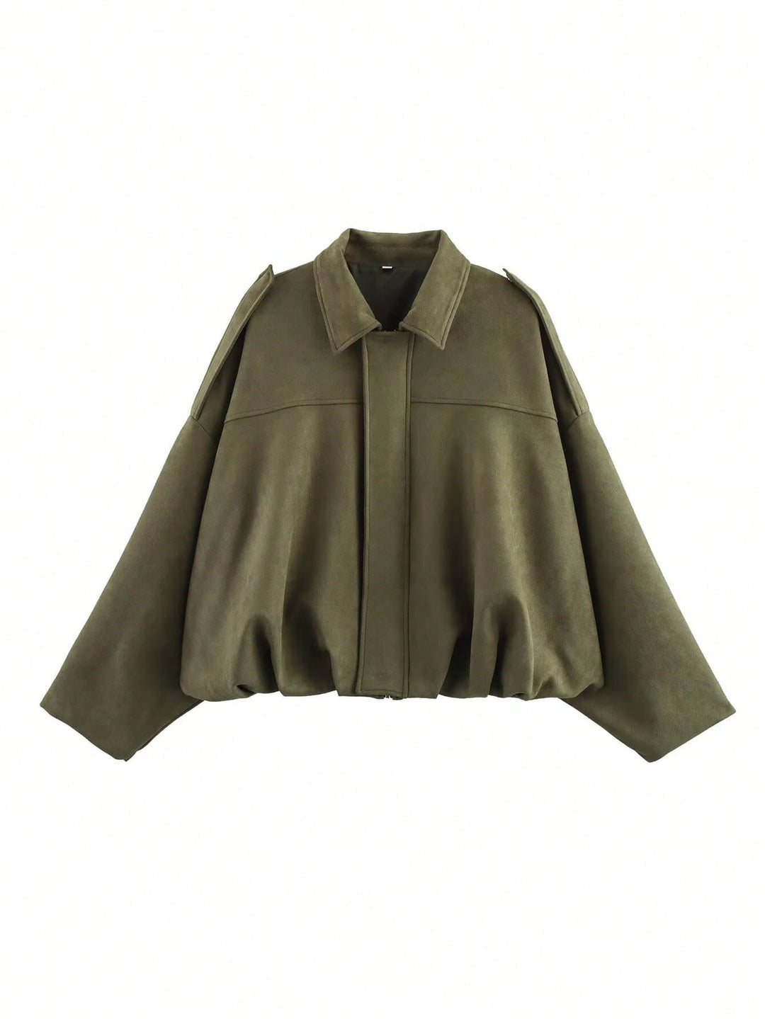 Lina | Stylische Wildlederjacke Damen im Pilotenlook