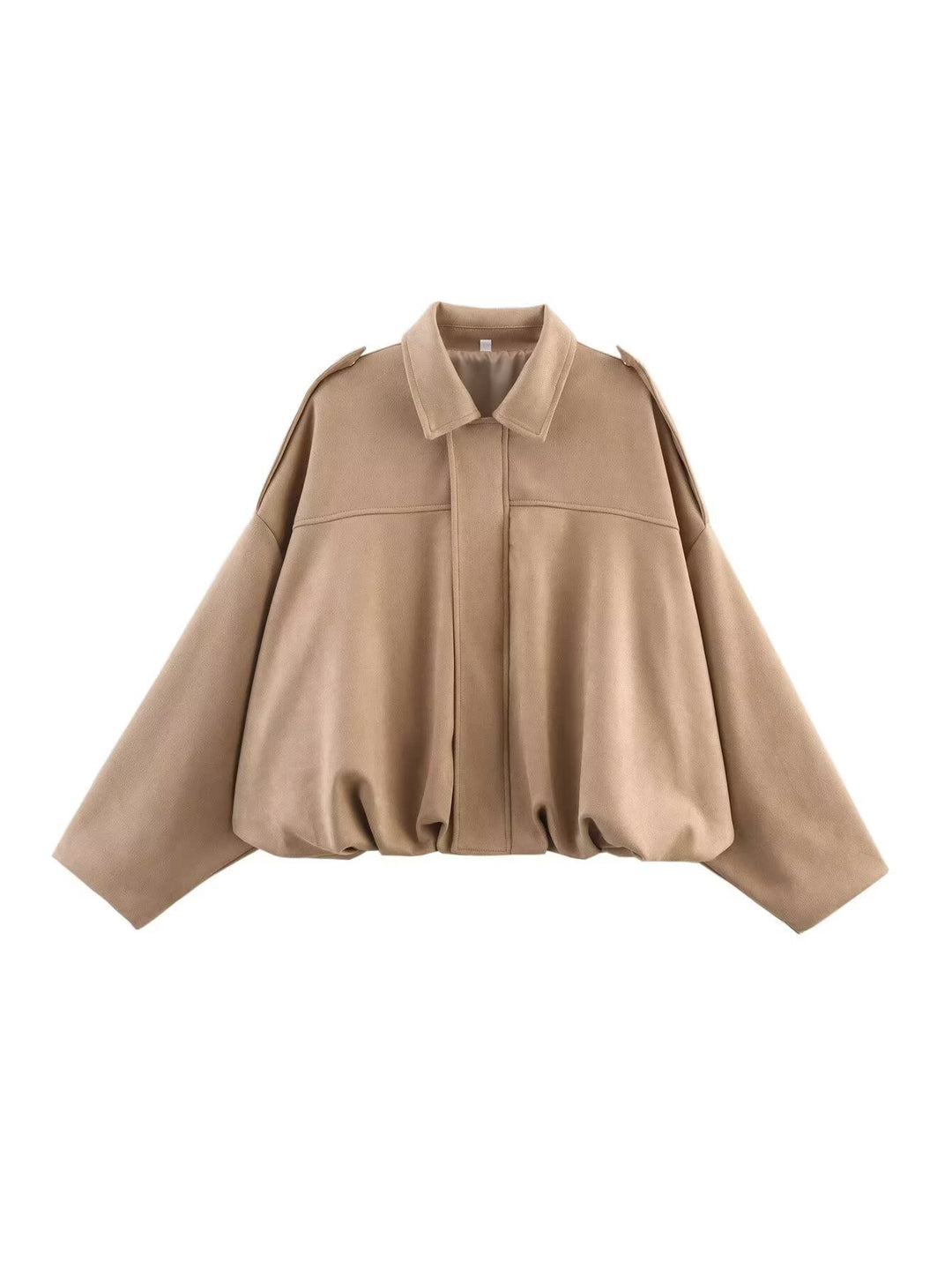 Lina | Stylische Wildlederjacke Damen im Pilotenlook