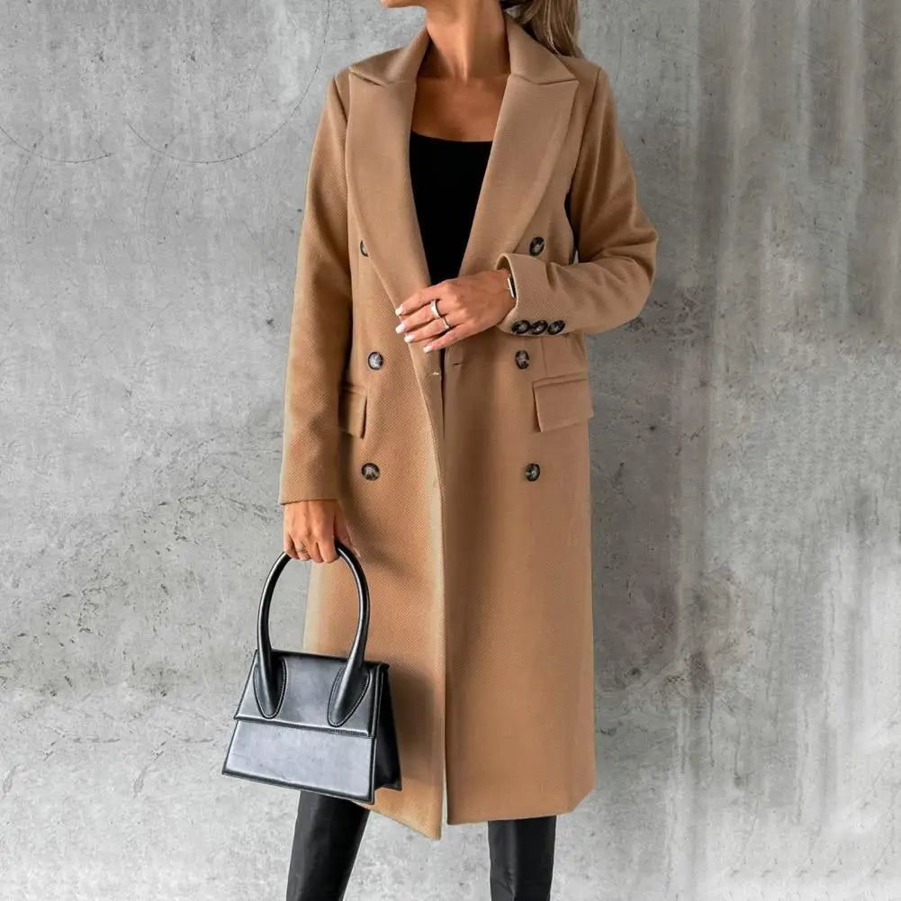 Christiane | Langer Mantel mit elegantem Look