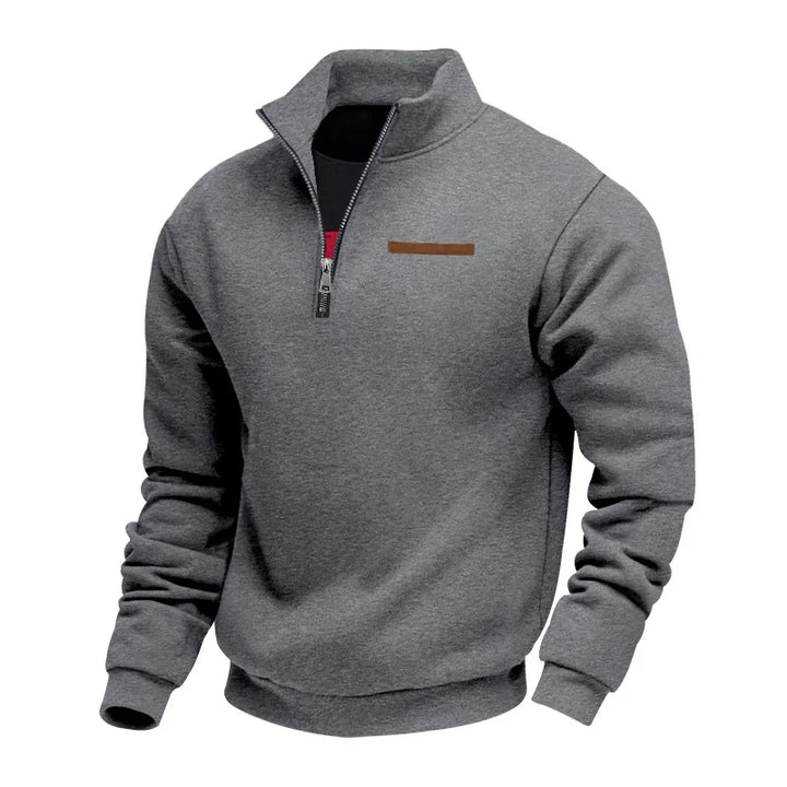 Lukas | Moderner Half-Zip Pullover aus weichem Fleece