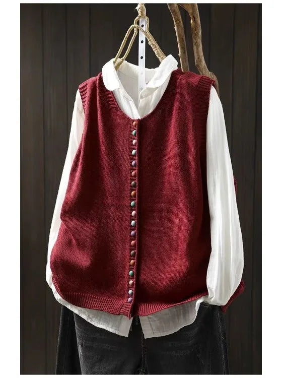Victoria | Modische Strickweste mit zeitlosem Stil