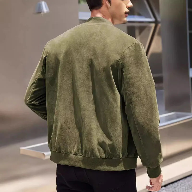 Envoli | Lässige Wildlederjacke im modernen Stil