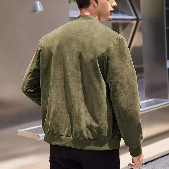 Envoli | Lässige Wildlederjacke im modernen Stil