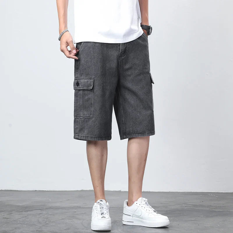 Sedona Denim Cargo | Shorts mit praktischen Taschen für den Sommer