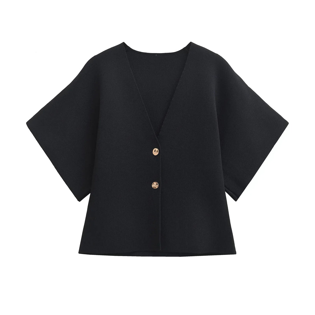 Lina | Minimalistische Bluse mit Knopfleiste