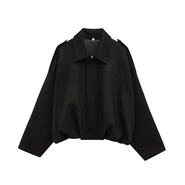 Mia | Elegante Wildleder Bomberjacke Damen für City-Looks