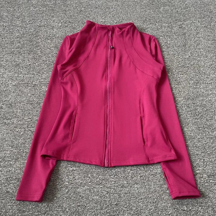 Maelis | Fitnessjacke für Frauen mit Reißverschluss