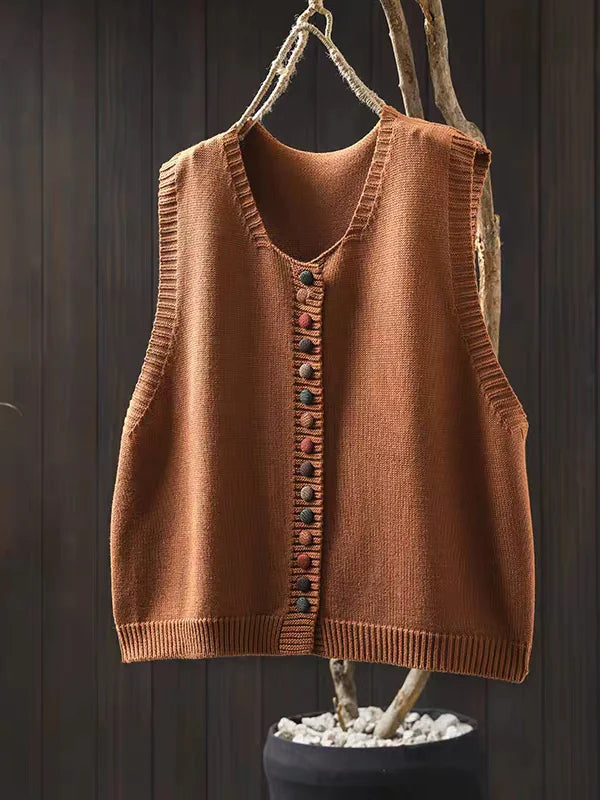 Victoria | Modische Strickweste mit zeitlosem Stil