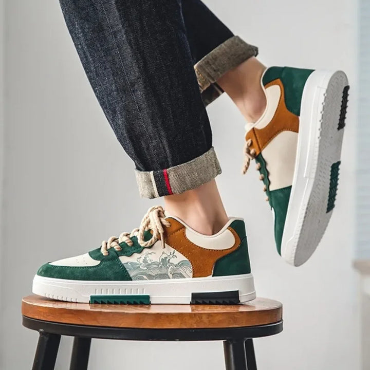 Anders | Atmungsaktive Turnschuhe mit Schnürsenkeln