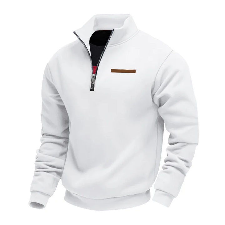 Lukas | Moderner Half-Zip Pullover aus weichem Fleece