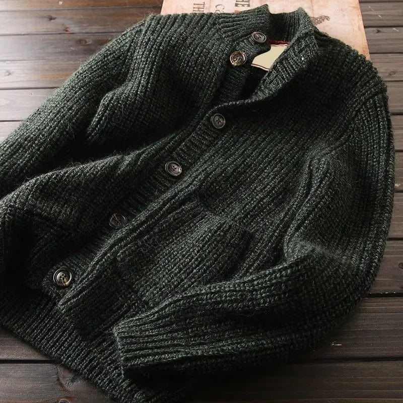 Mason | Zeitlose Strickjacke mit Reißverschluss