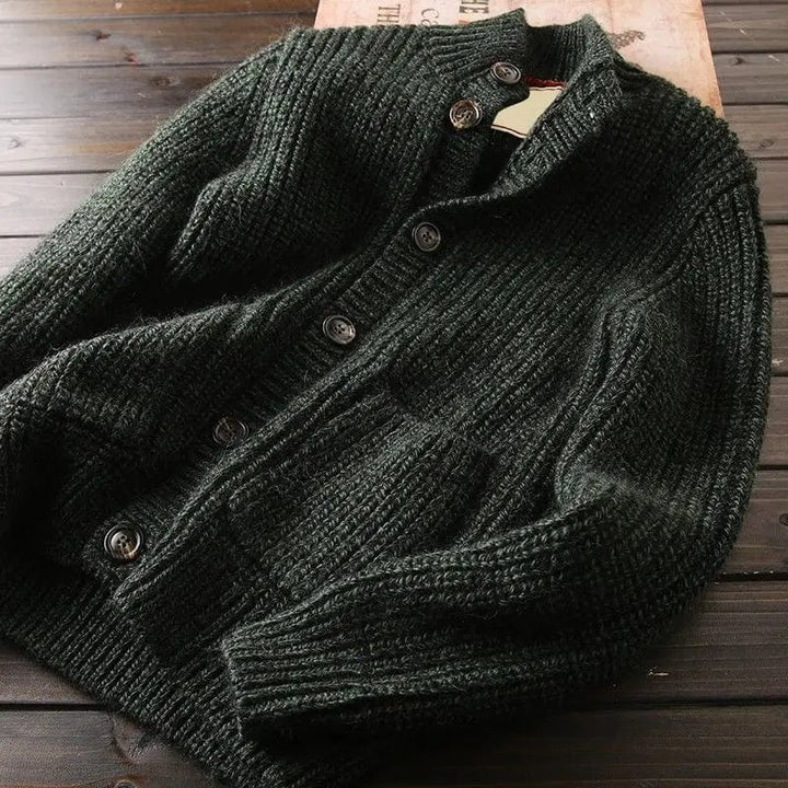 Mason | Zeitlose Strickjacke mit Reißverschluss