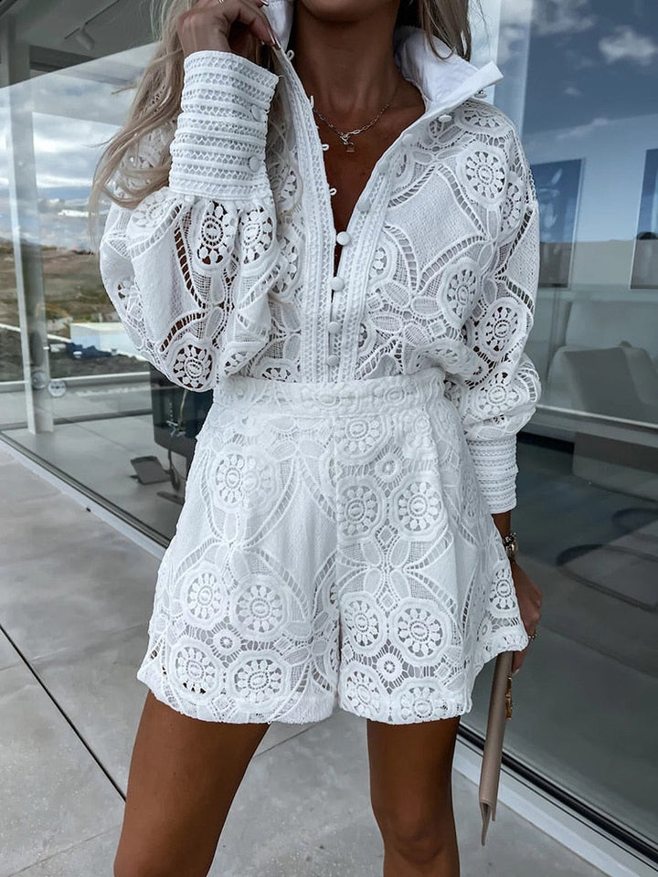 Erica | Eleganter Overall für Sommer, Freizeit & Büro