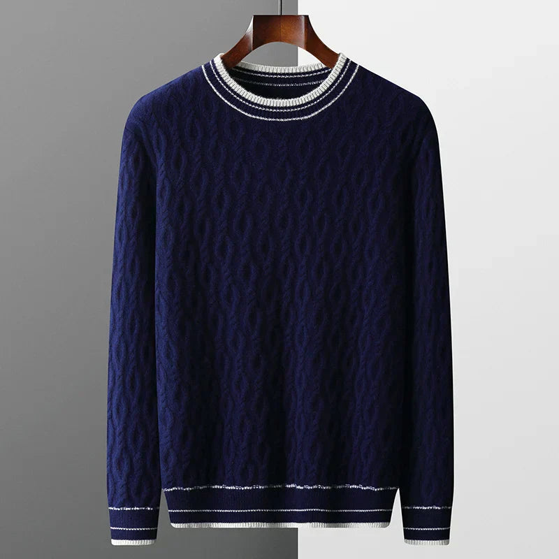 David | Stilvoller Herren Kaschmirpullover warm