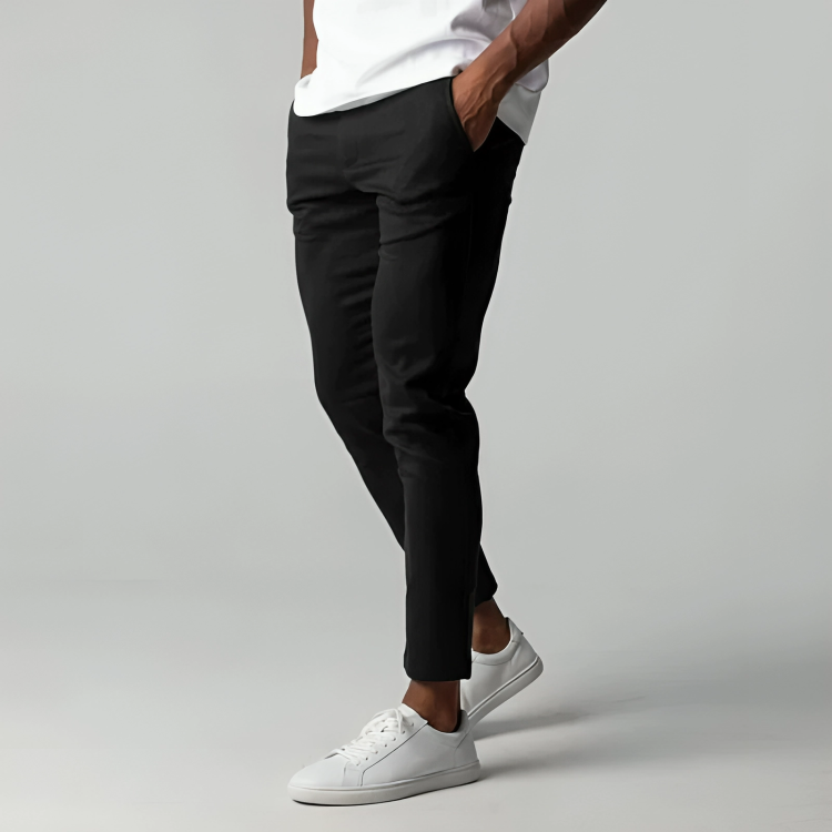 Alvin | Herren-Chinohose mit elastischem Bund