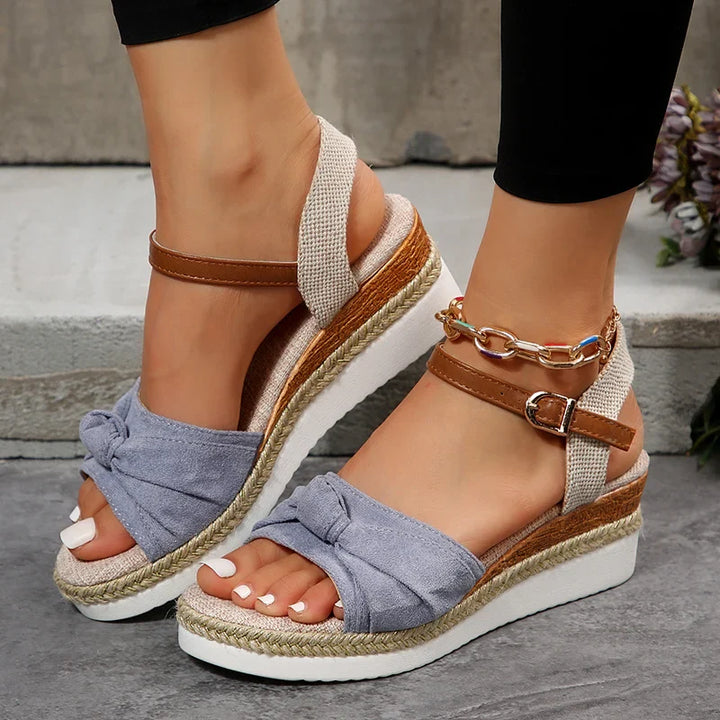 Sonnenuntergang Schleife | Krawatte Wedges mit Sommercharme